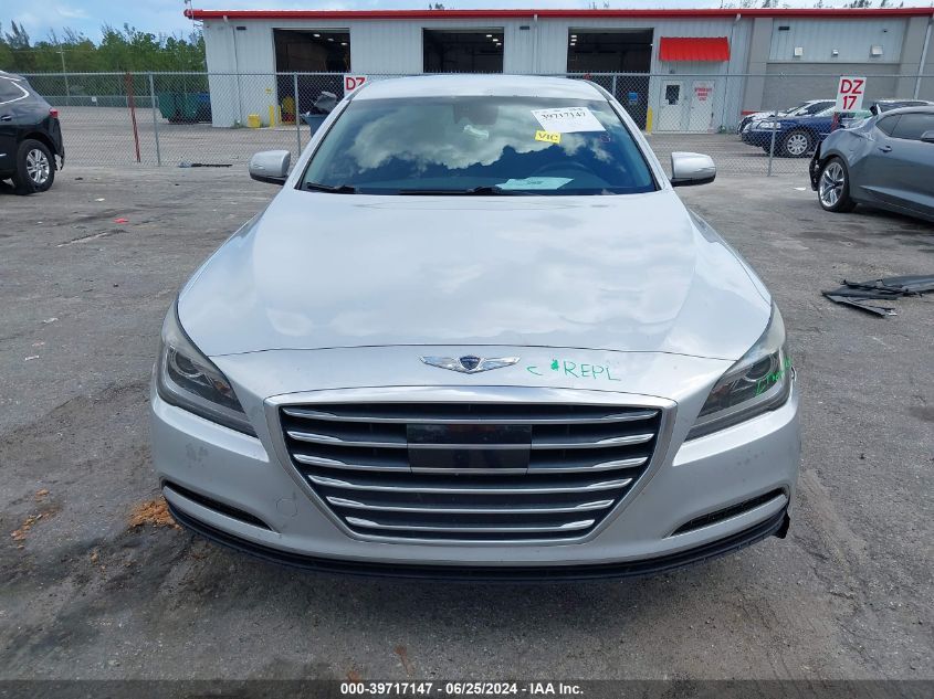 2017 Genesis G80 3.8 VIN: KMHGN4JE3HU195786 Lot: 39717147