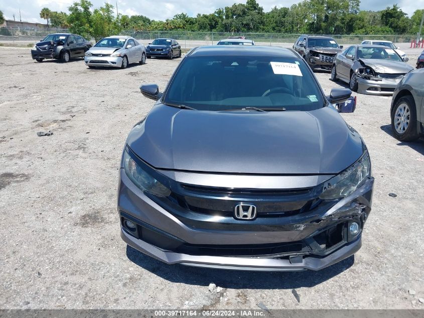 2019 Honda Civic Sport VIN: 2HGFC2F87KH555540 Lot: 39717164