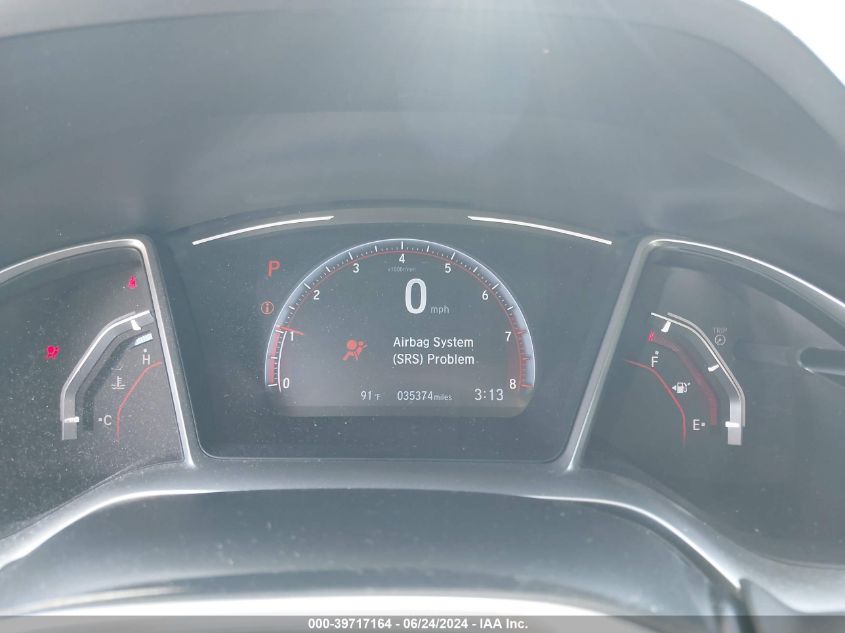 2019 Honda Civic Sport VIN: 2HGFC2F87KH555540 Lot: 39717164