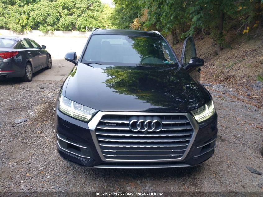 2017 Audi Q7 3.0T Premium VIN: WA1LAAF75HD055837 Lot: 39717175