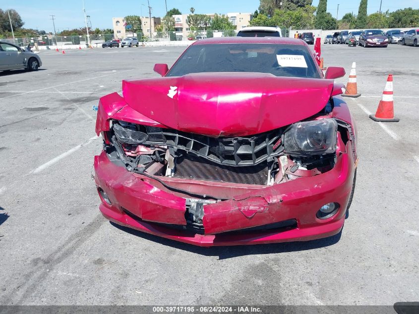 2012 Chevrolet Camaro 2Ss VIN: 2G1FK1EJ3C9186230 Lot: 39717195