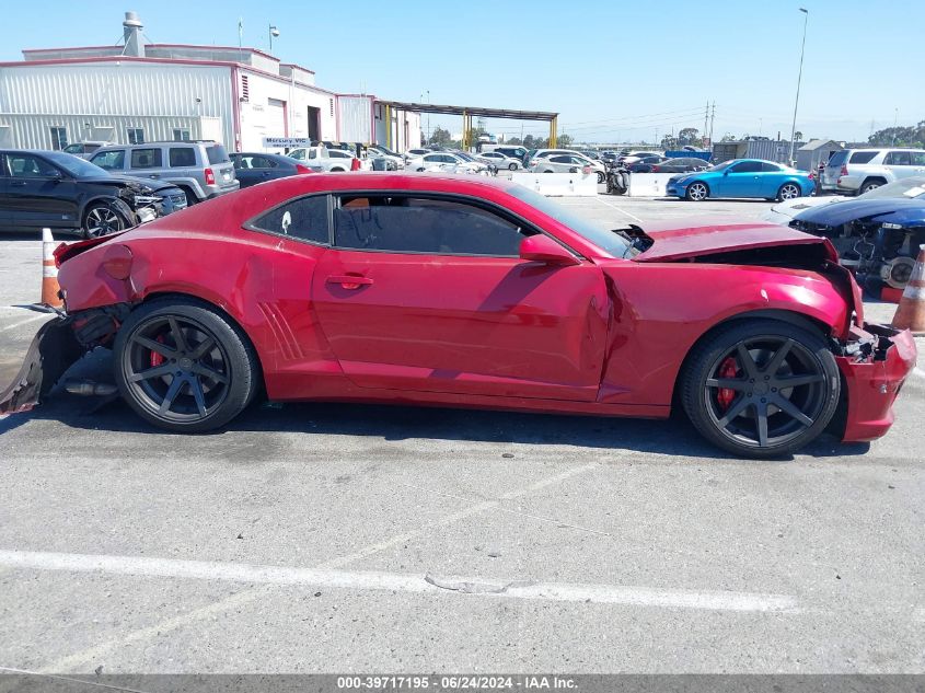 2012 Chevrolet Camaro 2Ss VIN: 2G1FK1EJ3C9186230 Lot: 39717195