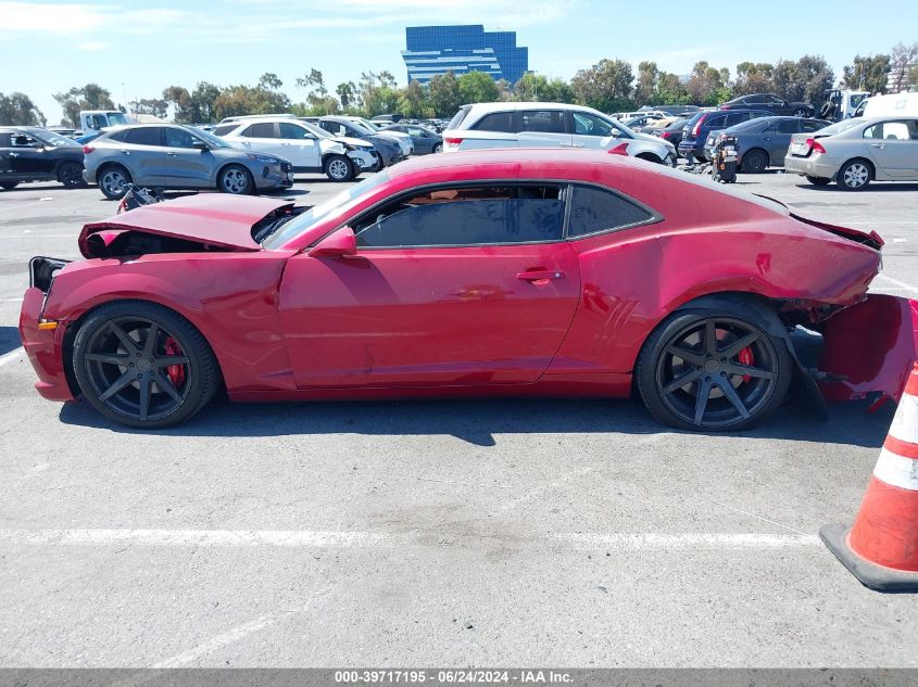 2012 Chevrolet Camaro 2Ss VIN: 2G1FK1EJ3C9186230 Lot: 39717195