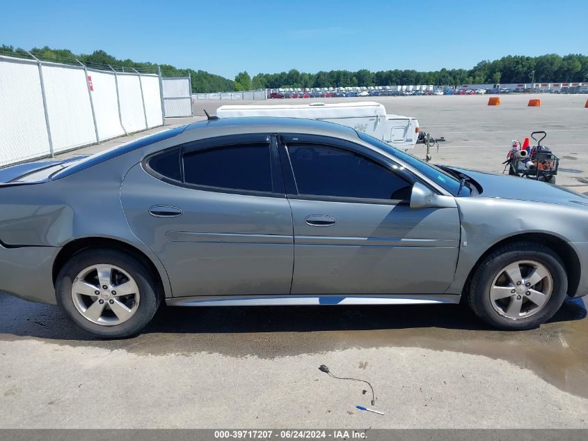 2007 Pontiac Grand Prix VIN: 2G2WP552471207944 Lot: 39717207