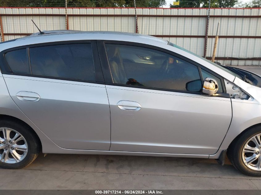 2010 Honda Insight Ex VIN: JHMZE2H73AS009446 Lot: 39717214