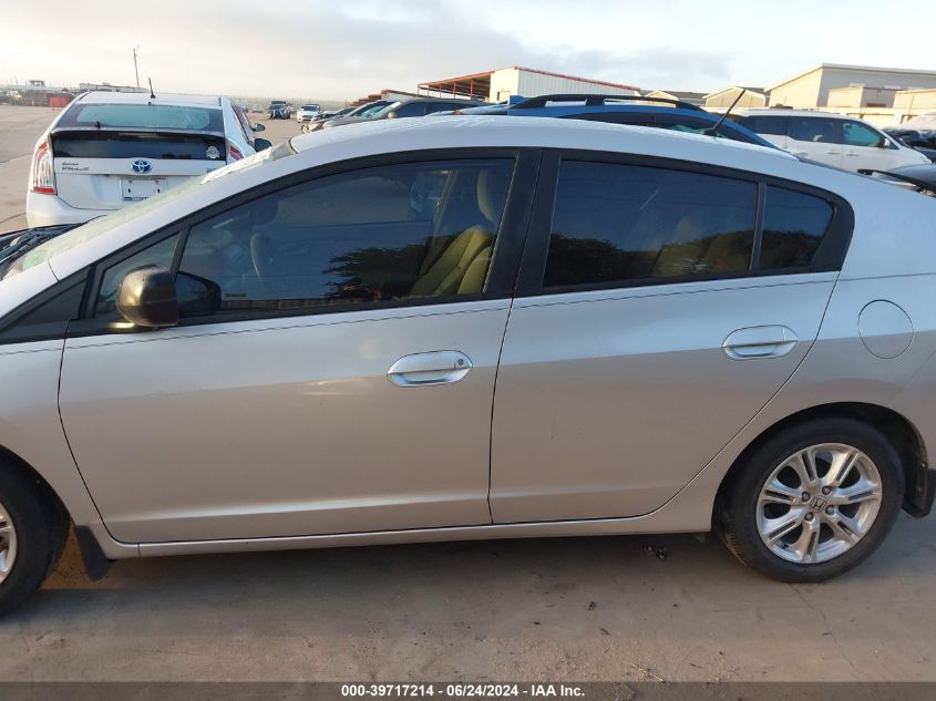 2010 Honda Insight Ex VIN: JHMZE2H73AS009446 Lot: 39717214