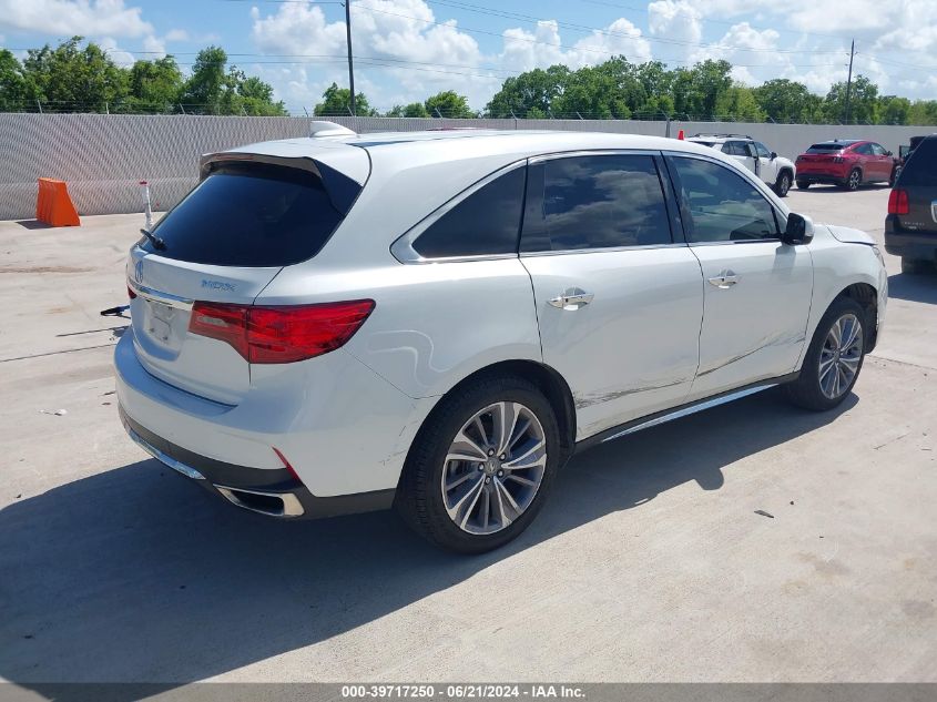 2018 Acura Mdx Technology Package Acurawatch Plus Pkg VIN: 5J8YD3H55JL006709 Lot: 39717250