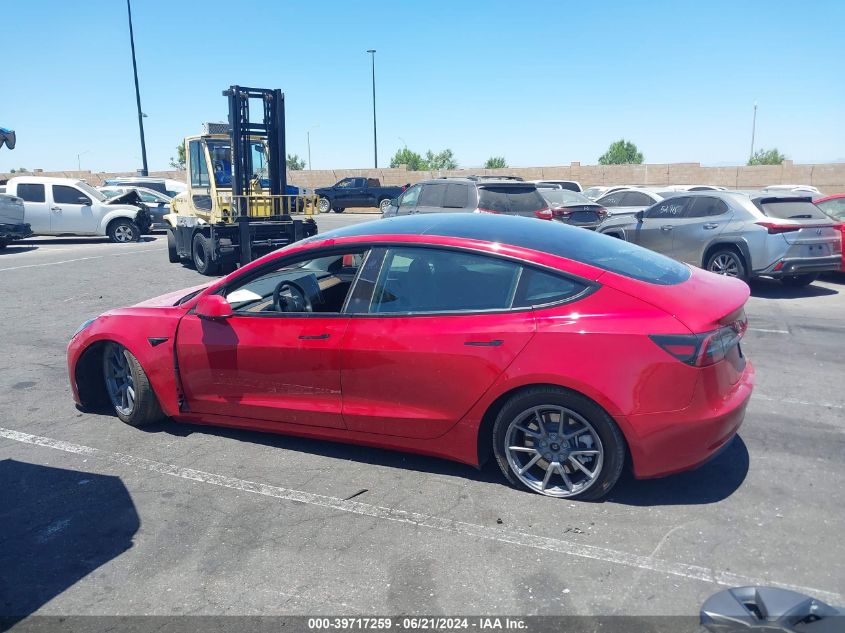 2023 Tesla Model 3 Rear-Wheel Drive VIN: 5YJ3E1EA6PF690337 Lot: 39717259