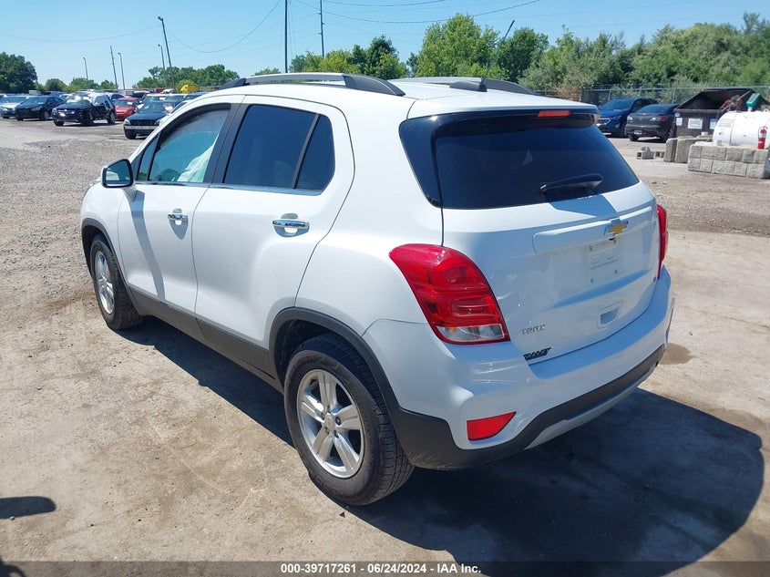 VIN KL7CJLSB3JB639003 2018 CHEVROLET TRAX LT