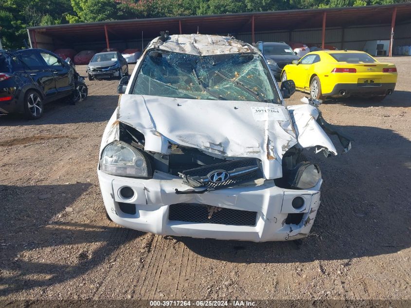 2007 Hyundai Tucson Gl VIN: KM8JM12D87U503092 Lot: 39717264