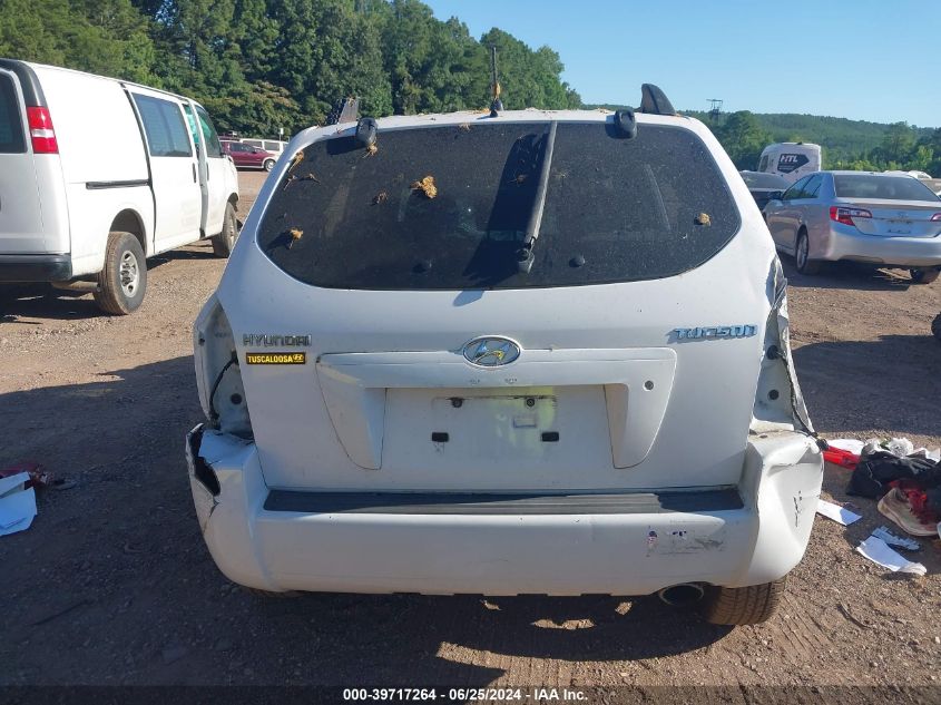 2007 Hyundai Tucson Gl VIN: KM8JM12D87U503092 Lot: 39717264