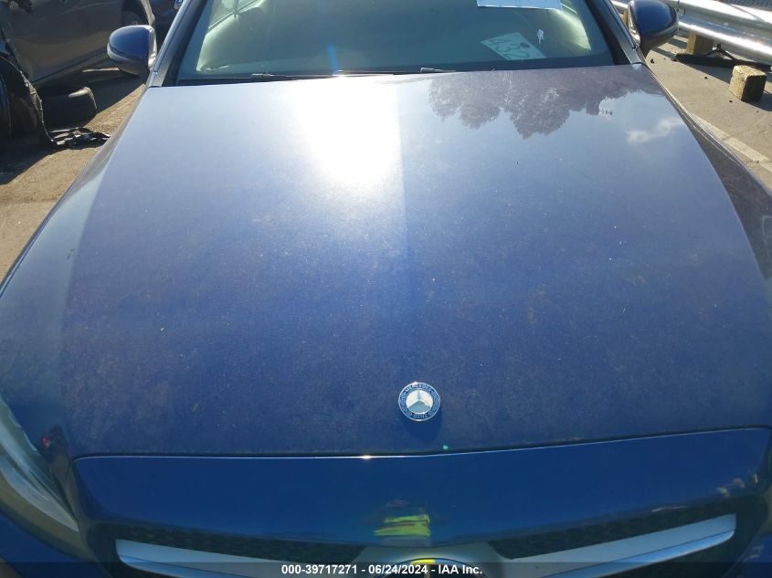 2017 Mercedes-Benz C 300 VIN: WDDWK4JB2HF441350 Lot: 39717271