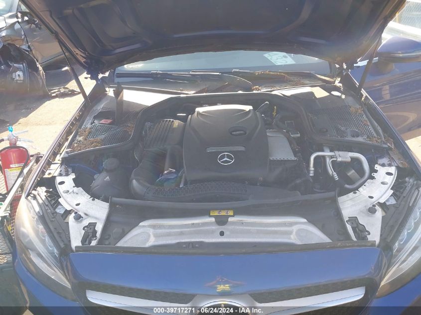 2017 Mercedes-Benz C 300 VIN: WDDWK4JB2HF441350 Lot: 39717271