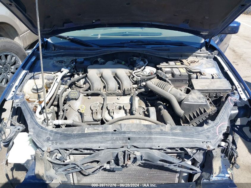 2006 Ford Fusion Sel VIN: 3FAHP08186R139884 Lot: 39717276