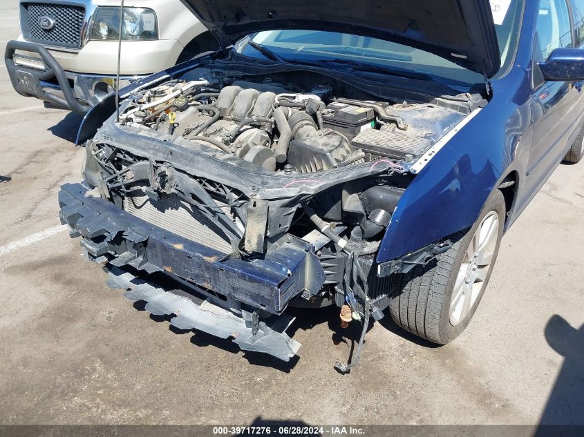 2006 Ford Fusion Sel VIN: 3FAHP08186R139884 Lot: 39717276