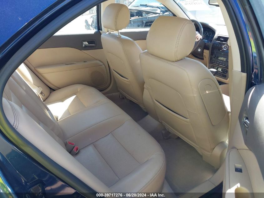 2006 Ford Fusion Sel VIN: 3FAHP08186R139884 Lot: 39717276