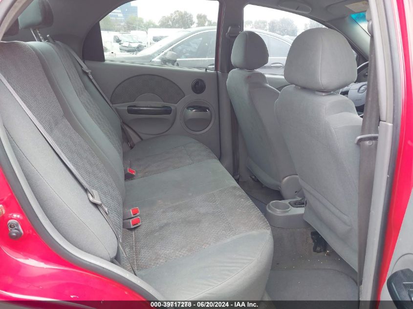 2005 Chevrolet Aveo Ls VIN: KL1TD52665B364927 Lot: 39717278