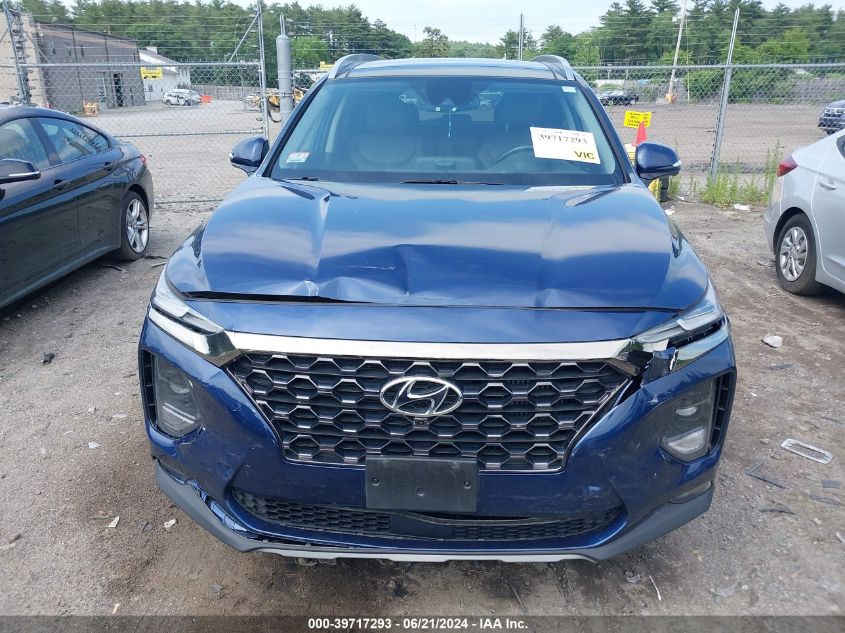 2020 Hyundai Santa Fe Limited 2.0T VIN: 5NMS5CAA3LH296848 Lot: 39717293