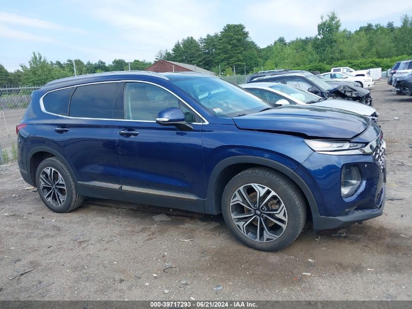 2020 Hyundai Santa Fe Limited 2.0T VIN: 5NMS5CAA3LH296848 Lot: 39717293