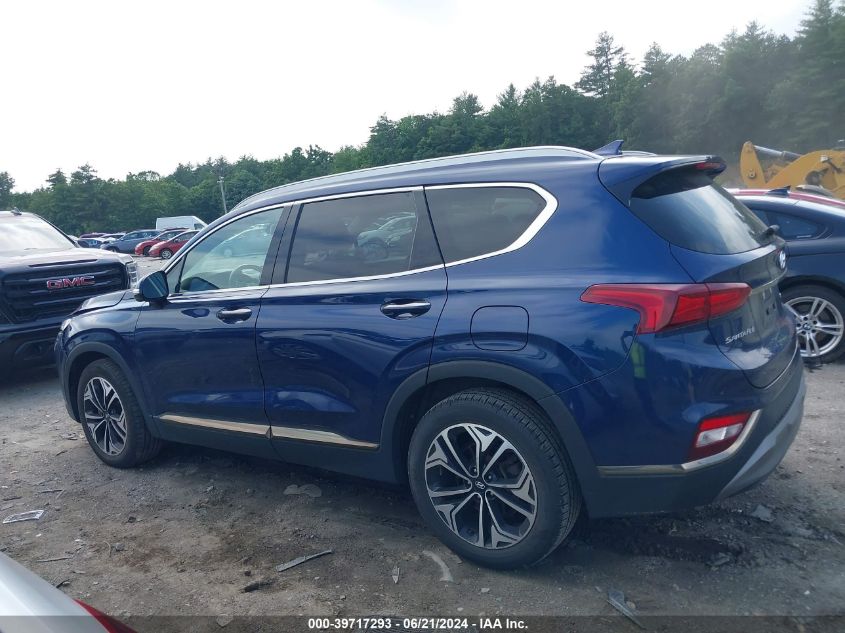 2020 Hyundai Santa Fe Limited 2.0T VIN: 5NMS5CAA3LH296848 Lot: 39717293