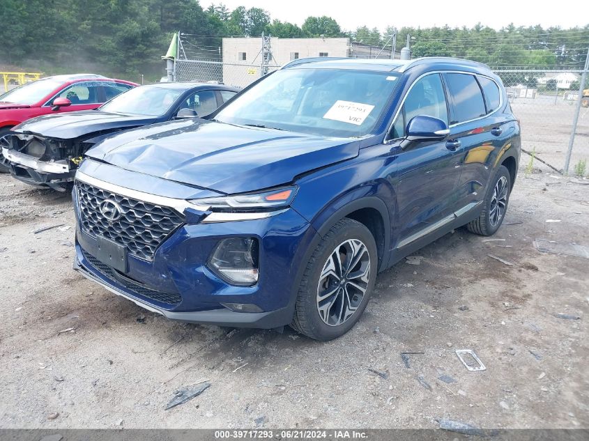 2020 Hyundai Santa Fe Limited 2.0T VIN: 5NMS5CAA3LH296848 Lot: 39717293