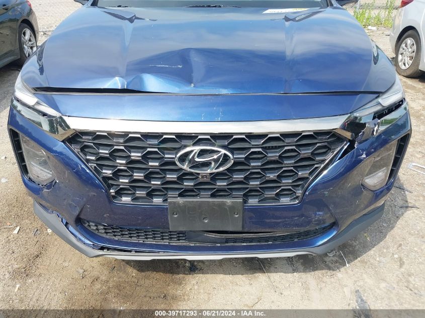 2020 Hyundai Santa Fe Limited 2.0T VIN: 5NMS5CAA3LH296848 Lot: 39717293