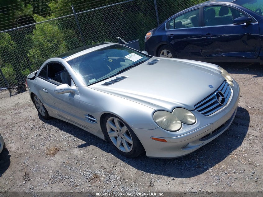 2003 Mercedes-Benz Sl 500 500R VIN: WDBSK75F23F041786 Lot: 39717298