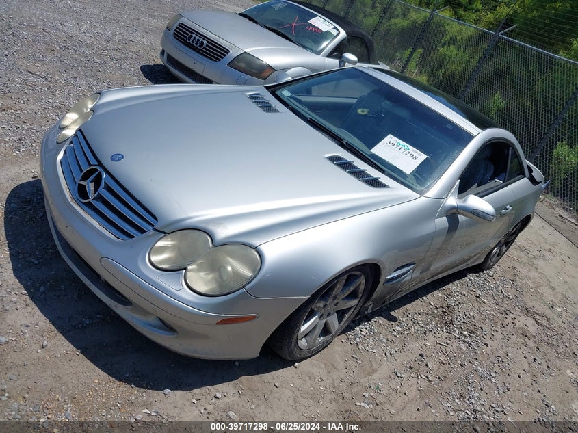 2003 Mercedes-Benz Sl 500 500R VIN: WDBSK75F23F041786 Lot: 39717298