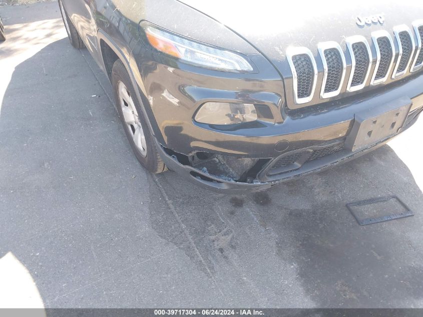 2015 Jeep Cherokee Sport VIN: 1C4PJMAB2FW552107 Lot: 39717304