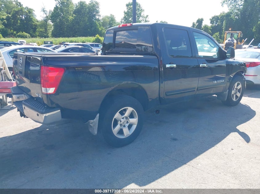 2006 Nissan Titan Se VIN: 1N6BA07B26N556073 Lot: 39717308