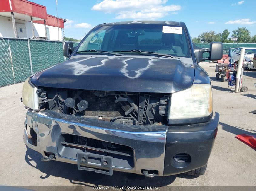 2006 Nissan Titan Se VIN: 1N6BA07B26N556073 Lot: 39717308