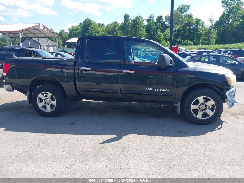 2006 Nissan Titan Se VIN: 1N6BA07B26N556073 Lot: 39717308