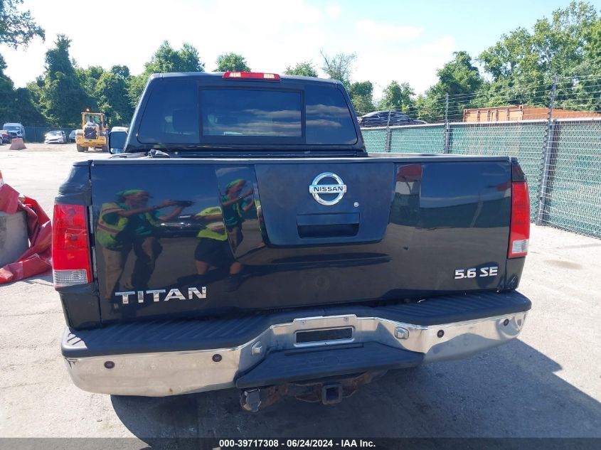 2006 Nissan Titan Se VIN: 1N6BA07B26N556073 Lot: 39717308