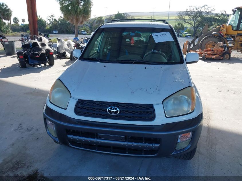 2001 Toyota Rav4 VIN: JTEGH20V910012191 Lot: 39717317