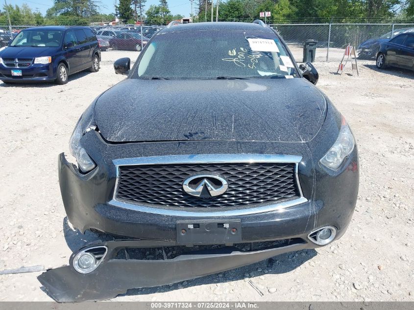 2017 Infiniti Qx70 VIN: JN8CS1MW2HM411873 Lot: 39717324