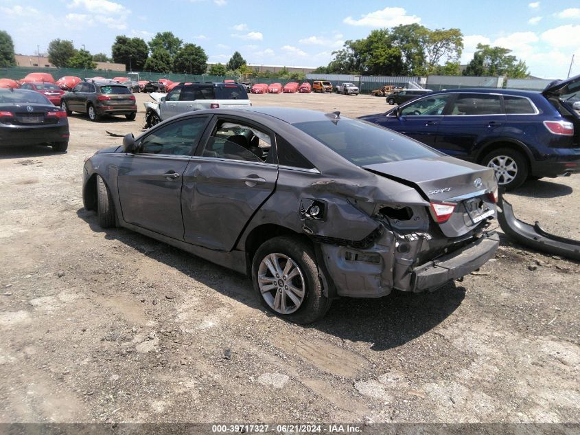 2013 Hyundai Sonata Gls VIN: 5NPEB4AC6DH524066 Lot: 39717327