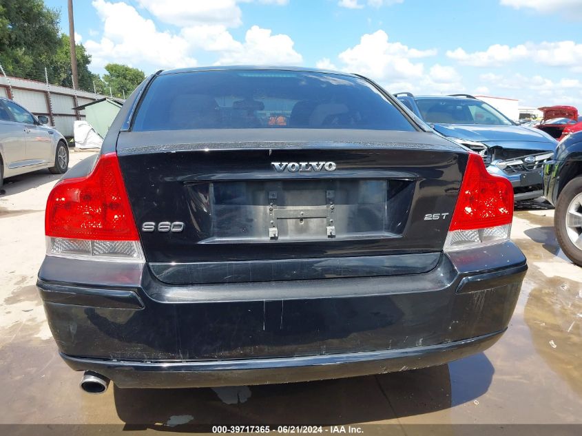 2007 Volvo S60 2.5T VIN: YV1RS592772644199 Lot: 39717365