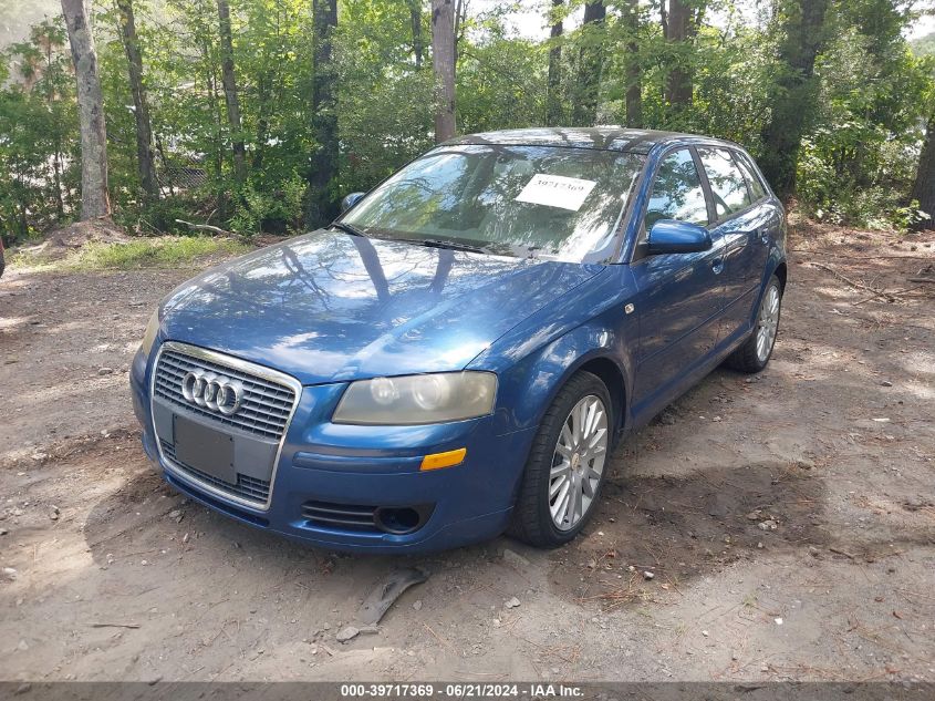 WAUNF78P97A105992 | 2007 AUDI A3