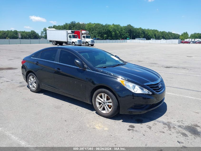 2013 Hyundai Sonata Gls VIN: 5NPEB4AC0DH796158 Lot: 39717393