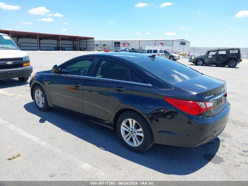 2013 Hyundai Sonata Gls VIN: 5NPEB4AC0DH796158 Lot: 39717393