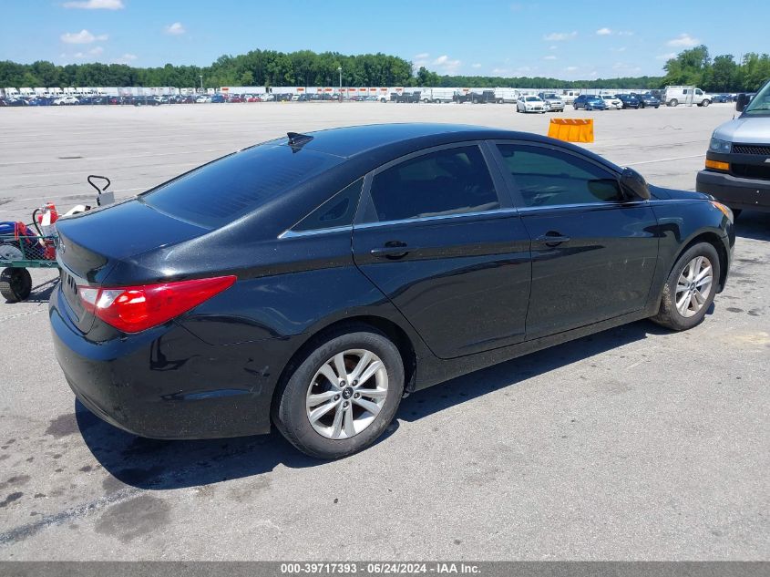 2013 Hyundai Sonata Gls VIN: 5NPEB4AC0DH796158 Lot: 39717393