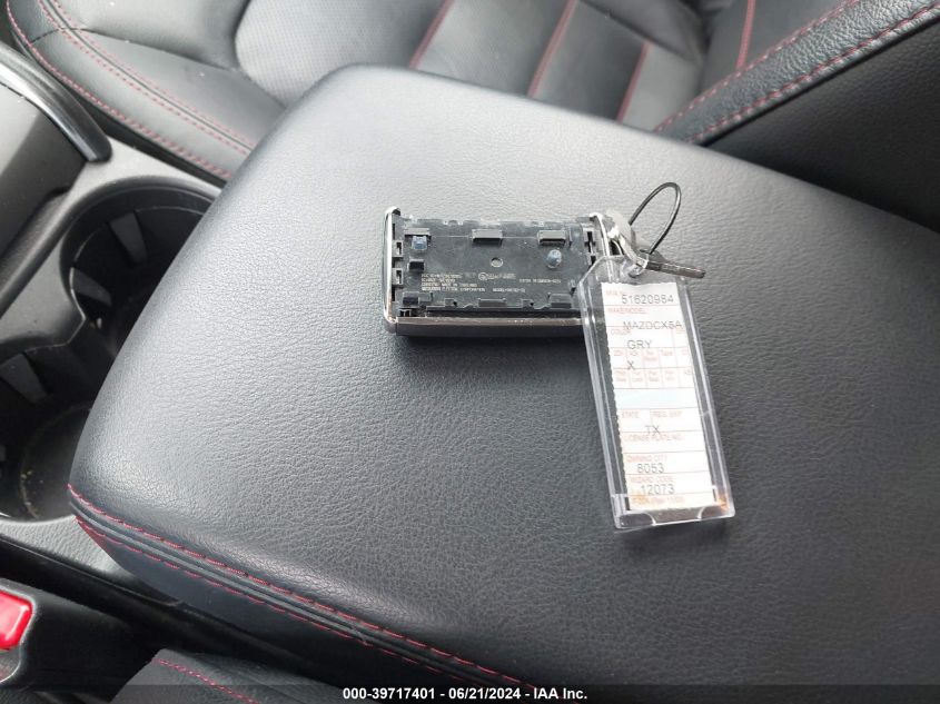 2023 Mazda Cx-5 2.5 S Carbon Edition VIN: JM3KFBCM9P0192635 Lot: 39717401