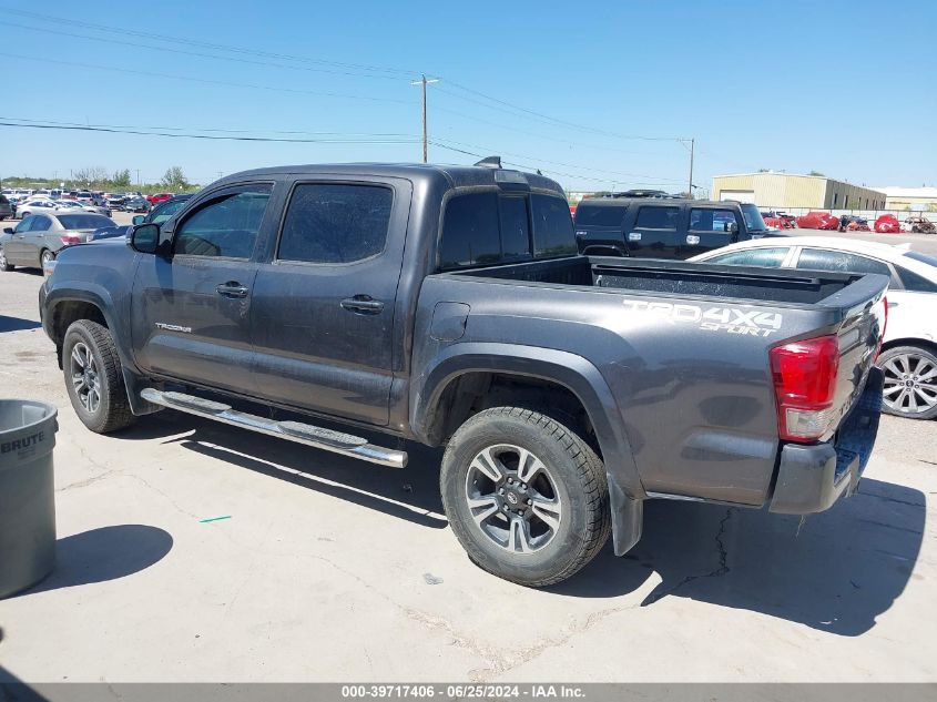 2016 Toyota Tacoma Dbl Cab/Sr/Sr5/Trd Spt/Or VIN: 5TFCZ5AN6GX007272 Lot: 39717406