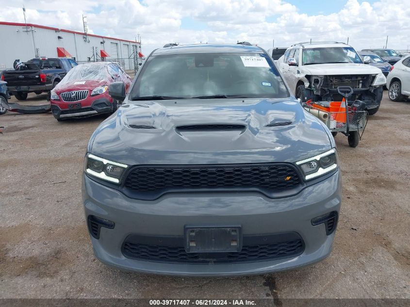 2022 Dodge Durango Orange Sport Rwd VIN: 1C4SDHCT0NC231312 Lot: 39717407