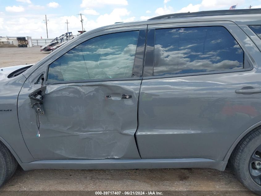 2022 Dodge Durango Orange Sport Rwd VIN: 1C4SDHCT0NC231312 Lot: 39717407