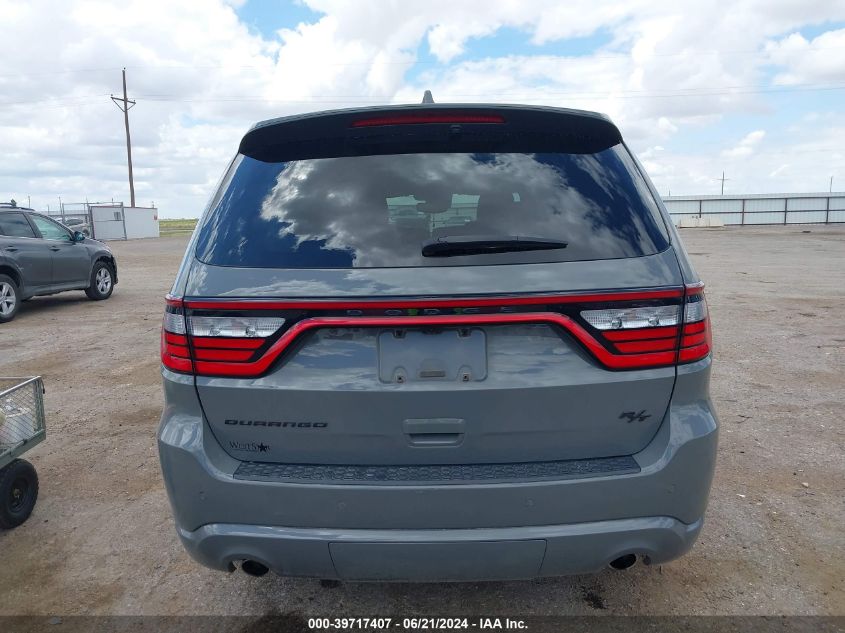 2022 Dodge Durango Orange Sport Rwd VIN: 1C4SDHCT0NC231312 Lot: 39717407