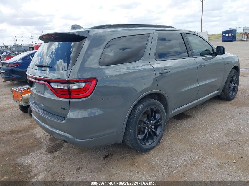 2022 Dodge Durango Orange Sport Rwd VIN: 1C4SDHCT0NC231312 Lot: 39717407