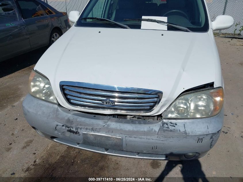 2003 Kia Sedona Ex/Lx VIN: KNDUP131236353784 Lot: 39717410