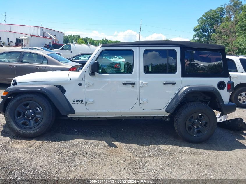 2024 Jeep Wrangler Sport VIN: 1C4PJXDG3RW314604 Lot: 39717413