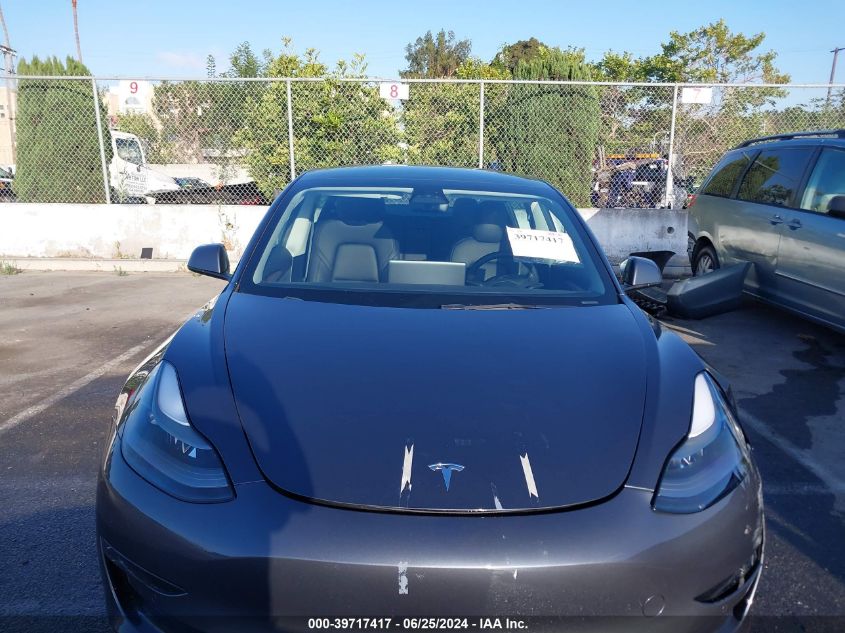 2022 Tesla Model 3 Long Range Dual Motor All-Wheel Drive VIN: 5YJ3E1EB8NF171442 Lot: 39717417